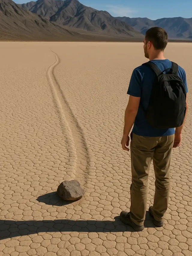 O fenômeno das pedras que se movem sozinhas em Racetrack Playa (1)