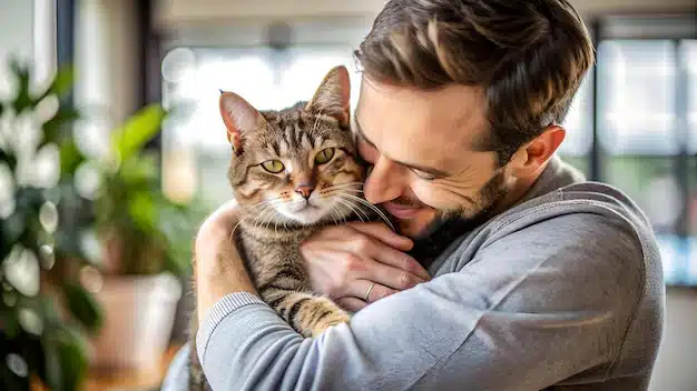 5 Explicações para os gatos nos seguirem dentro de casa