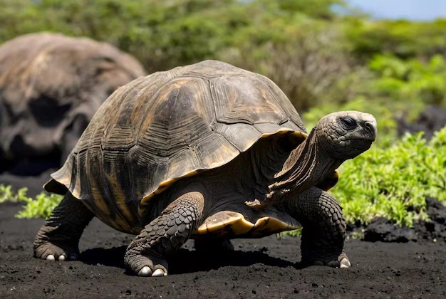 animais que vivem por mais de 200 anos Tartaruga-de-galápagos - Foto by Freepik