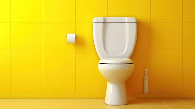 Nunca dê descarga com a tampa do vaso sanitário aberta