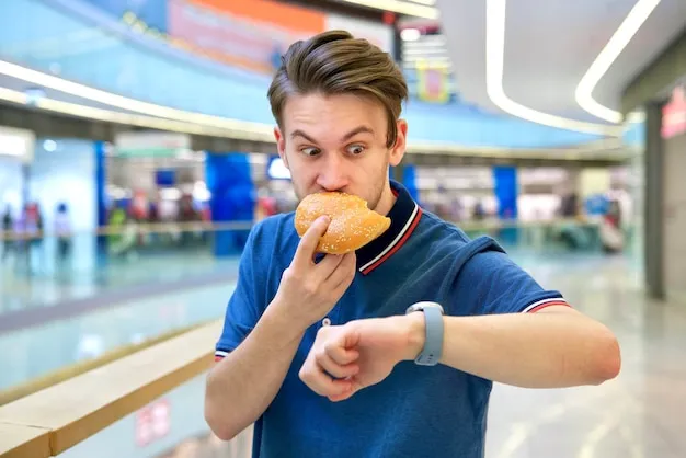 Saiba por que comer rápido pode fazer mal para a sua saúde