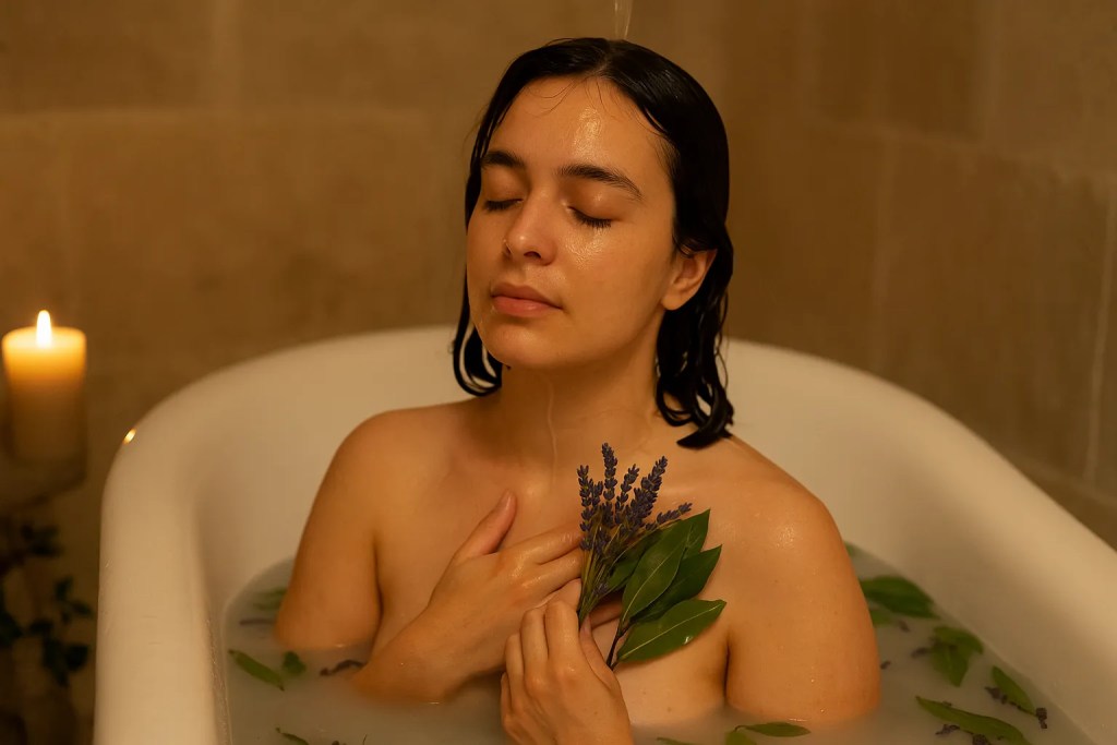 Tentei o banho de 7 ervas sem fé nenhuma e fiquei surpresa com o resultado