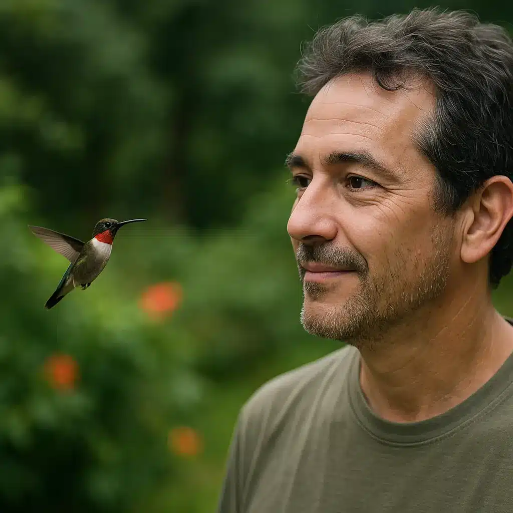 O que significa quando um beija-flor aparece no seu jardim com frequência