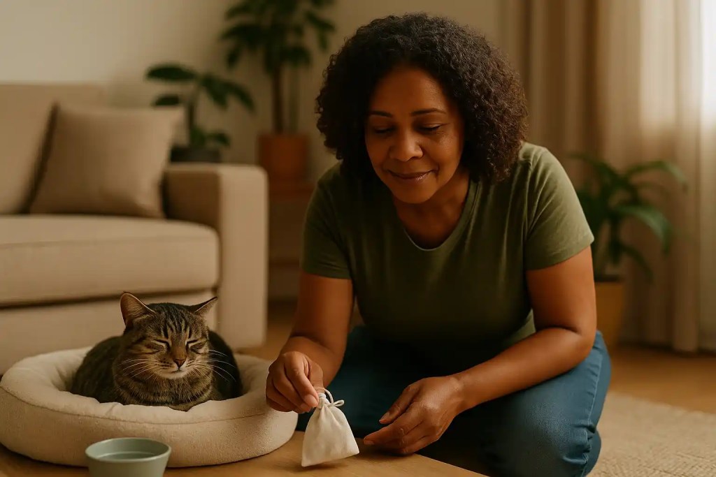 5 passos com camomila para acalmar pets em minutos