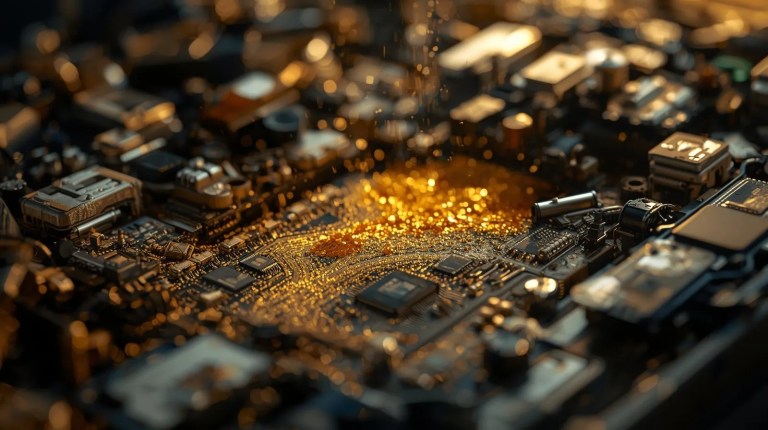 Extração de Ouro em Lixo Eletrônico: O Método ovador