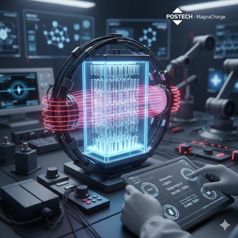 Bateria dos sonhos: O segredo magnético que evita explosões