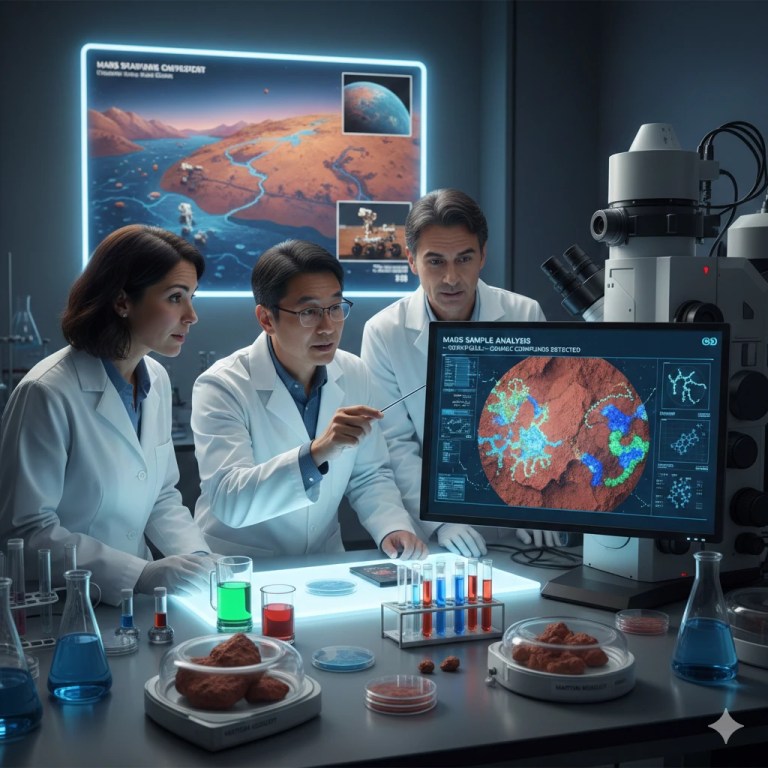 3 provas científicas de vida antiga em Marte hoje