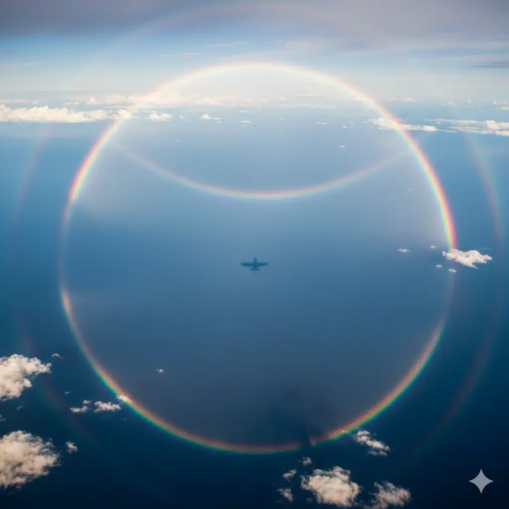 Arco-íris circular O prejuízo de ignorar a ciência do céu