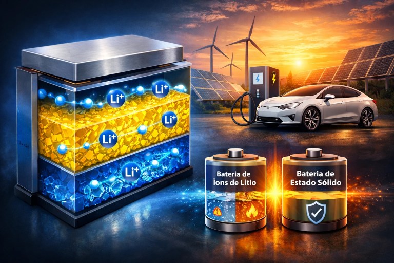 Baterias de estado sólido o avanço que mudou 2026