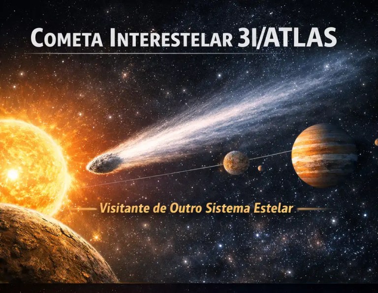 Cometa interestelar 3IATLAS revela plano ousado de perseguição no espaço