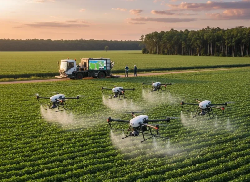 Drones agrícolas: o segredo do Brasil para superar a China