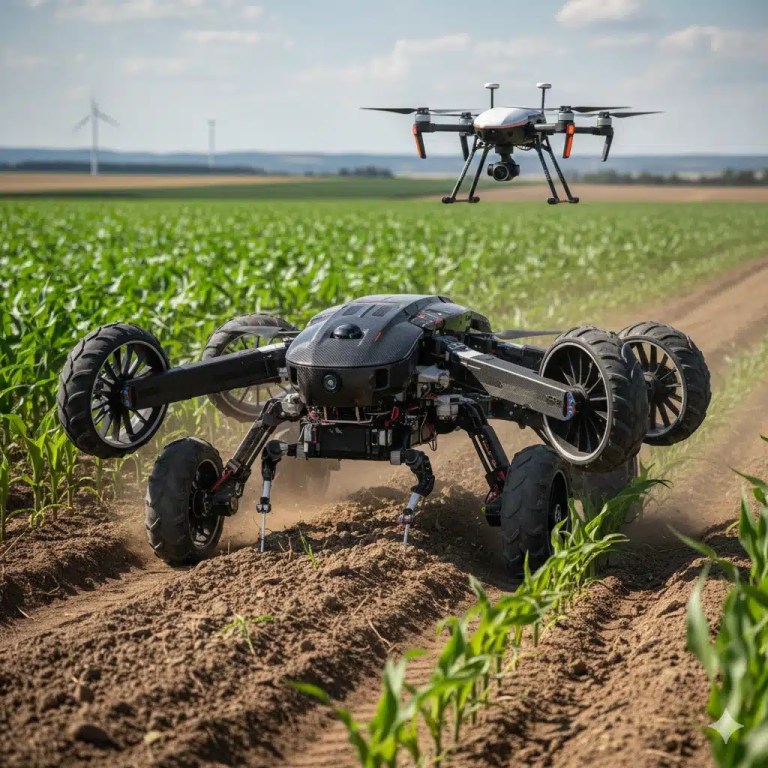 Drones transformáveis a descoberta que muda o voo e o solo