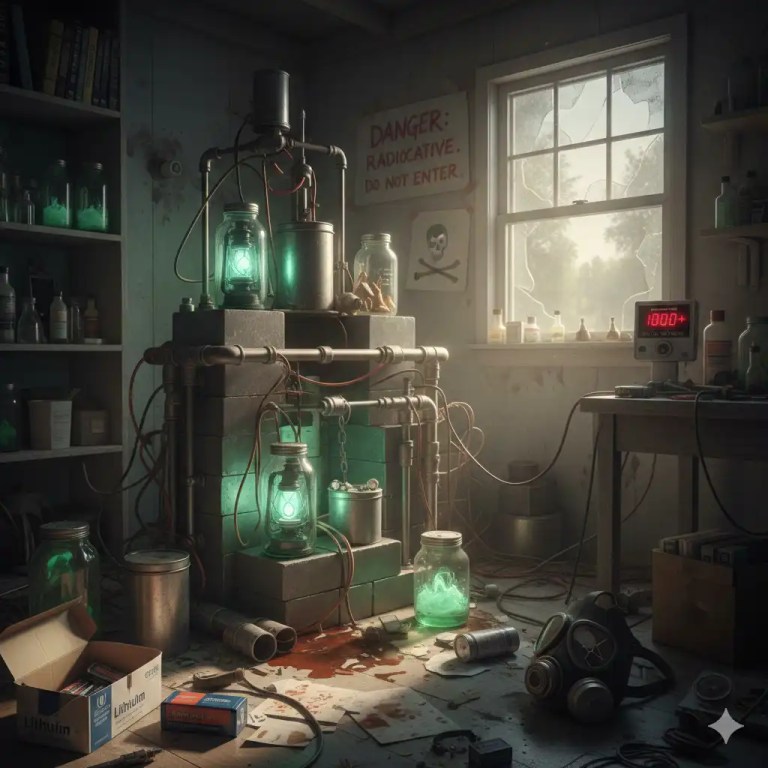 Escoteiro Radioativo: O segredo atômico escondido no quintal