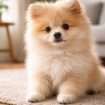 Filhotes de Spitz Alemão que fazem xixi fora do lugar quase sempre respondem a um erro simples de rotina