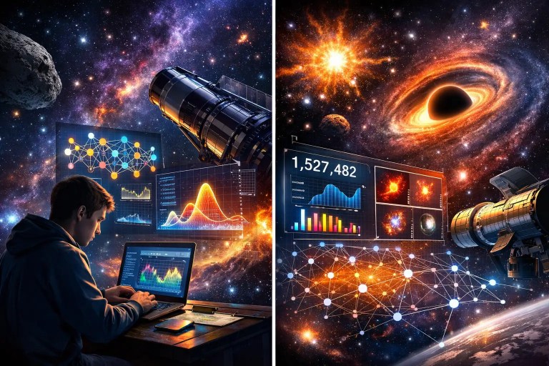 Inteligência artificial na astronomia encontra 1,5 milhão de objetos