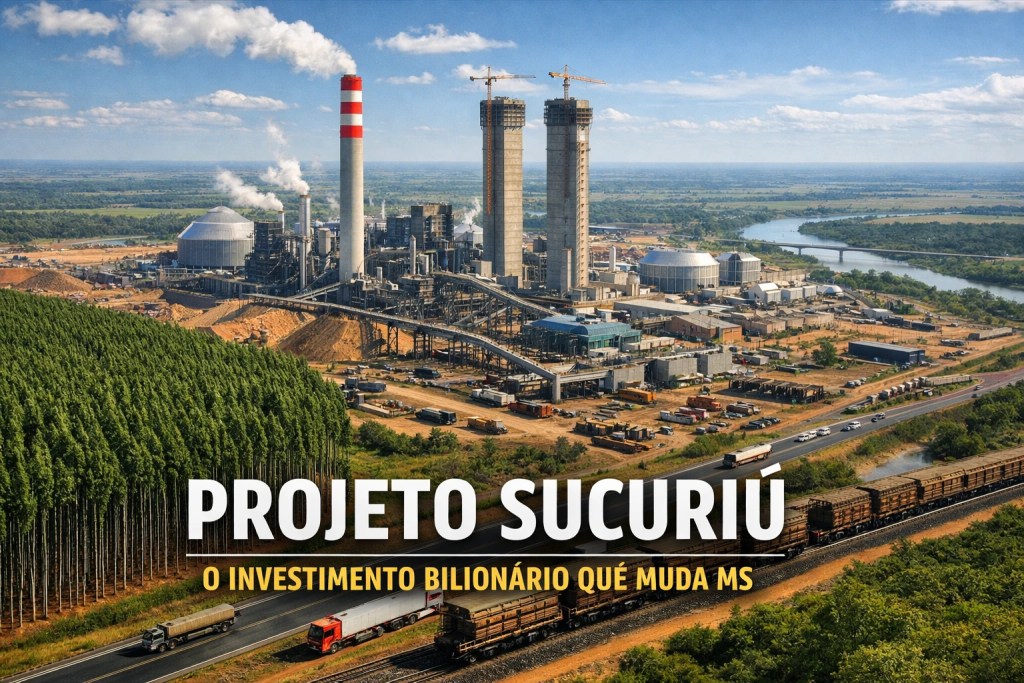 Projeto Sucuriú investimento bilionário que muda MS