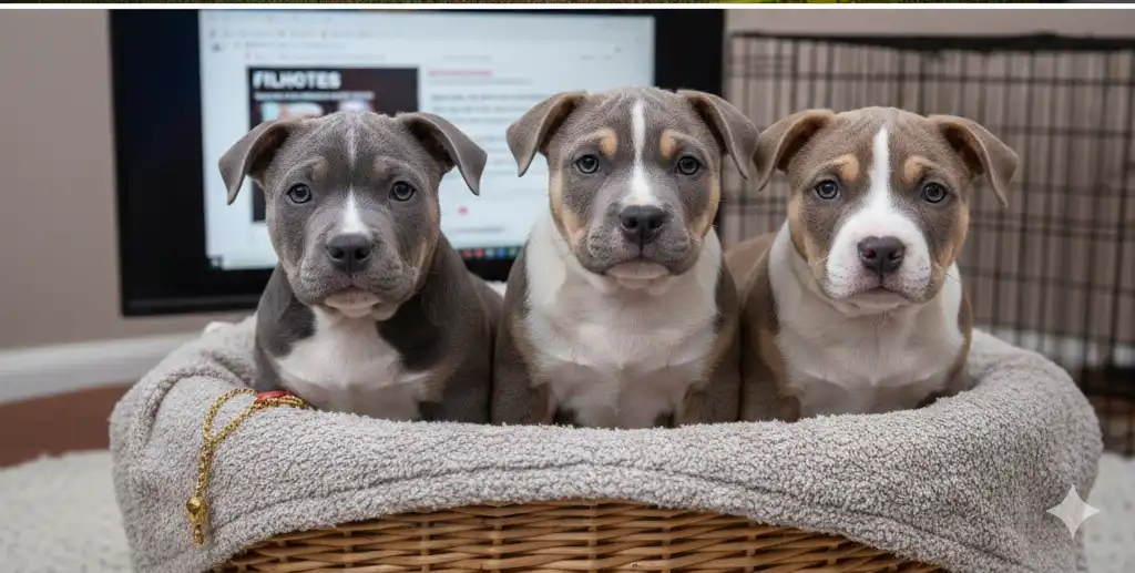 Roubo de filhotes de micro-bully gera prejuízo e tiroteio