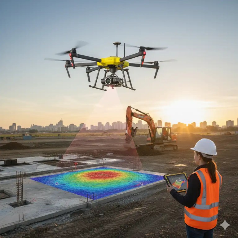 Topografia moderna reduz custos e evita prejuízos em obras