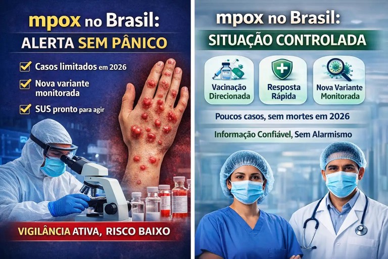 mpox no Brasil o alerta que não é motivo de pânico