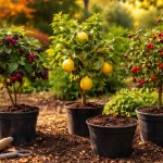 4 árvores frutíferas para fazer mudas no outono