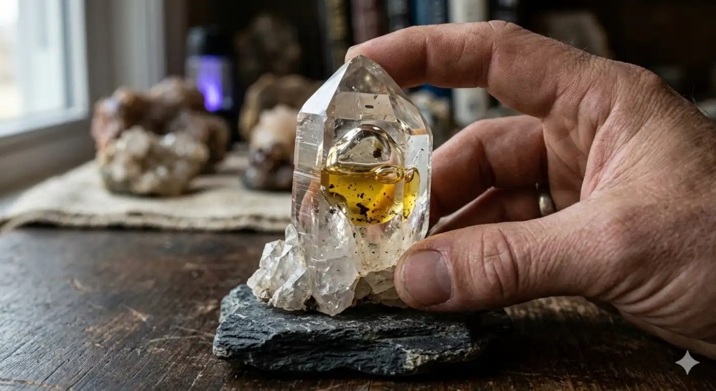 Mistério do quartzo petróleo: luz líquida de milhões de anos