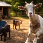 O comportamento curioso das cabras que costuma surpreender quem visita uma fazenda pela primeira vez