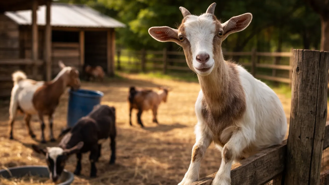 O comportamento curioso das cabras que costuma surpreender quem visita uma fazenda pela primeira vez
