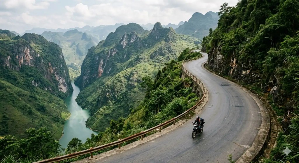O segredo da estrada no Vietnã que parou as redes sociais