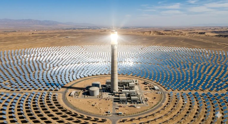 Torres solares de Dunhuang: a luz que brilha na escuridão