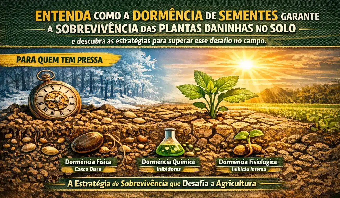 Dormência de sementes: O prejuízo invisível na sua lavoura