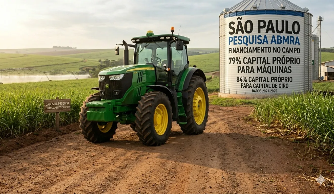 Produtor Rural Paulista: 84% já usam recursos próprios no giro