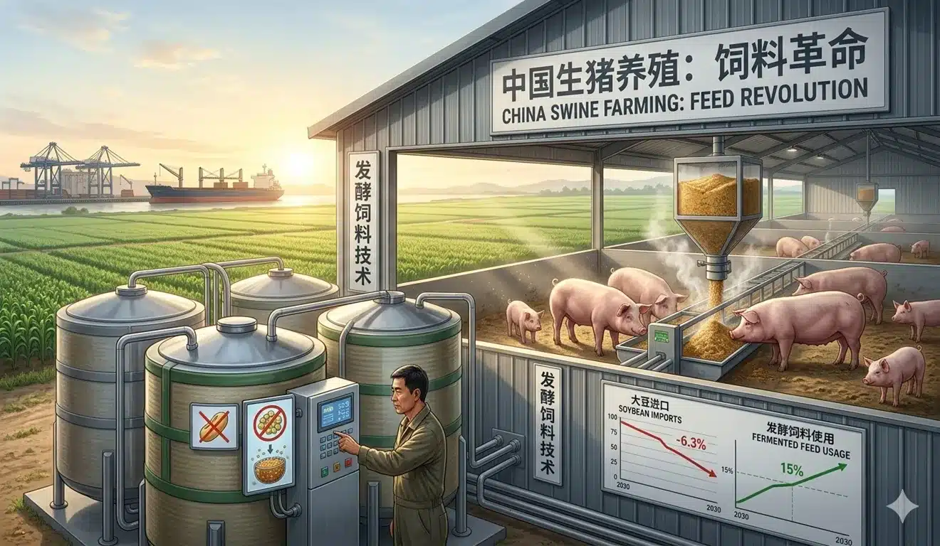 O fim da era da soja? China cria ração que muda tudo