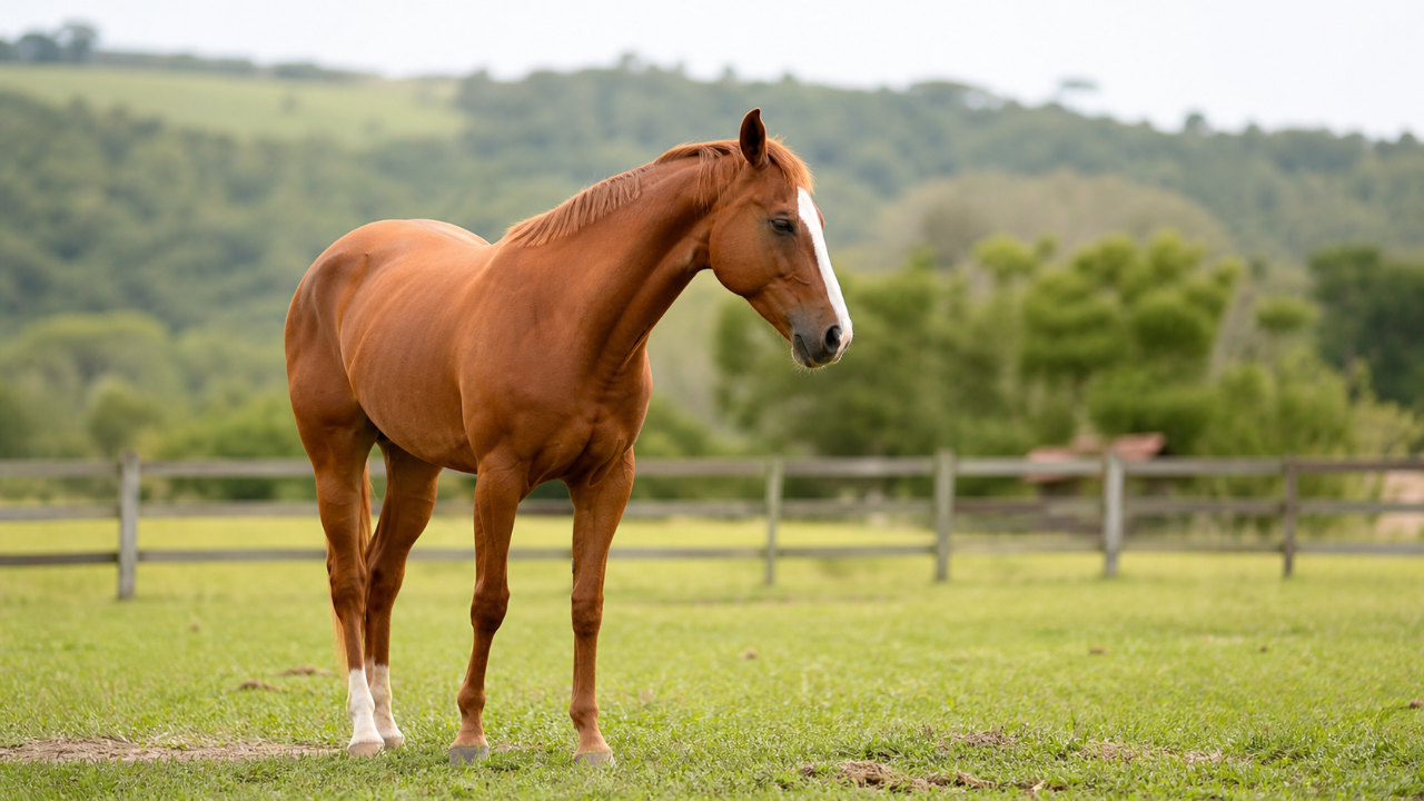 Cavalo consegue dormir em pé usando um sistema único — e isso explica como ele reage em segundos a qualquer ameaça