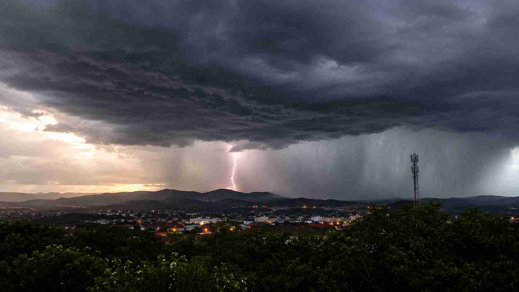 Você já reparou nisso durante temporais? Pouco antes da chuva começar, pássaros desaparecem, animais mudam comportamento e o ambiente parece mudar junto