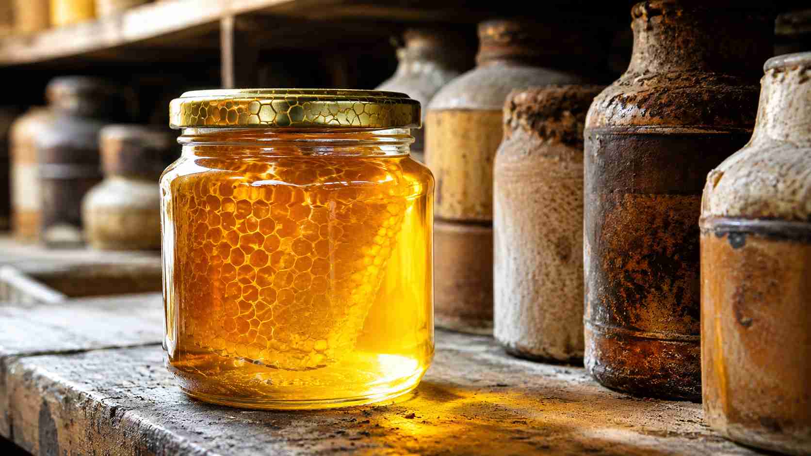 Por que o mel puro é o único alimento que dura para sempre? A tripla barreira química contra fungos e as 3 condições de armazenamento para mantê-lo intacto