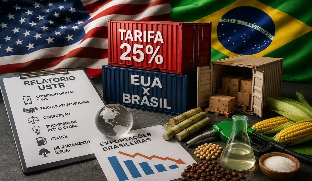 Relatório dos EUA mira Pix, etanol e agronegócio
