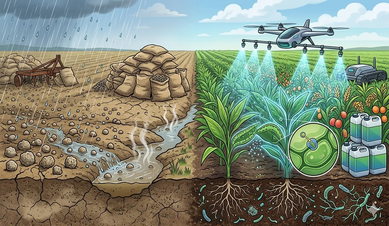 Nanotecnologia no agro: O fim do desperdício de insumos