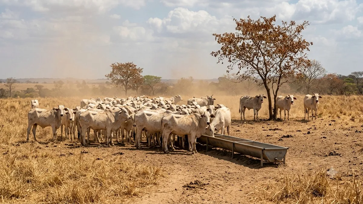 Vaca vazia: Prejuízo de até R$ 3,4 mil por matriz no El Niño
