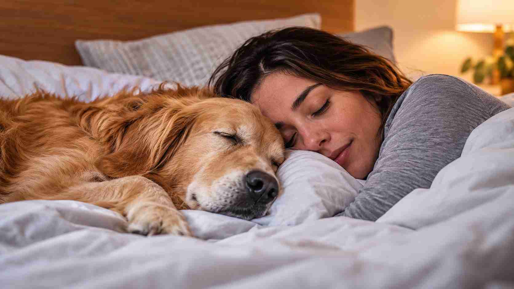 Dormir com o cachorro na cama faz mal? A ciência começou a responder uma das dúvidas mais comuns entre os tutores