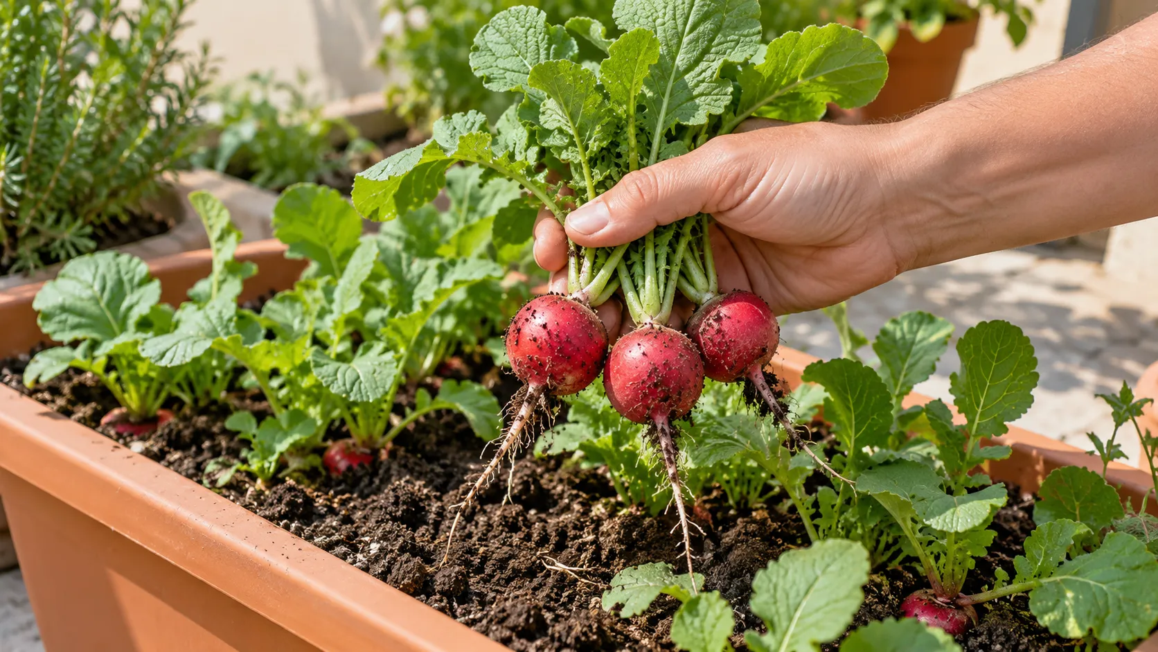 Como plantar rabanete em casa e aproveitar seu ciclo curto para colher raízes crocantes que dão sabor a saladas, sanduíches e conservas